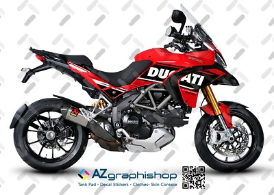 Sticker Set Motorcycle Ducati Multistrada 1200 2013-2014 Red FS-MULTI10-14 ( B&R )