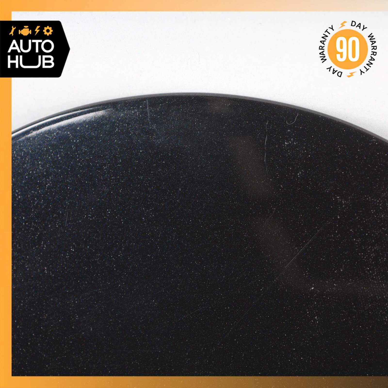 07-11 Bentley Continental GTC Fuel Filler Gas Tank Door Flap Lid Black OEM 59k