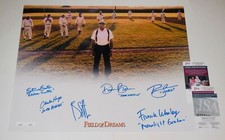 FIELD OF DREAMS AUTOGRAPHED 16x20 COLOR PHOTO (JSA) - Ray Liotta, Tim Busfield,