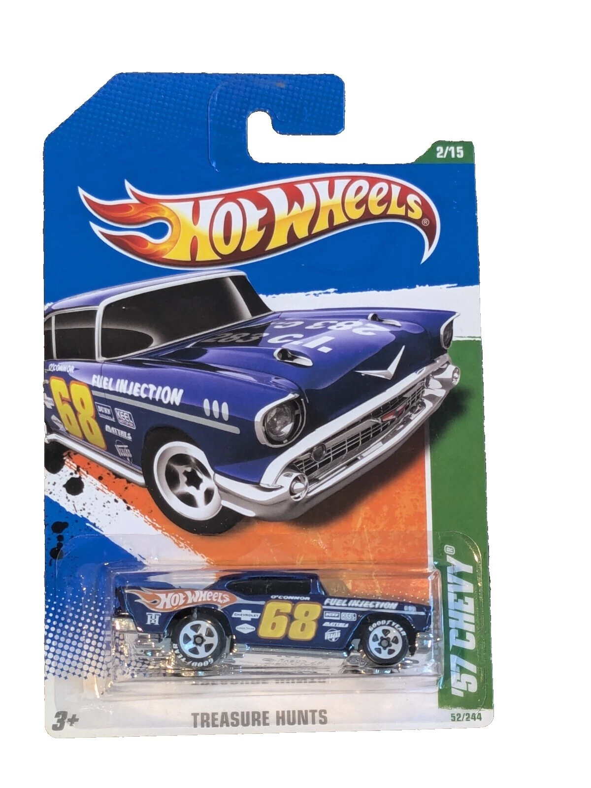 Hot Wheels Chevrolet 1957 Vehicle Year Contemporary Manufacture Diecast Cars, Trucks & Vans