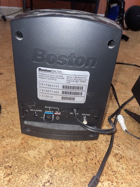 Boston Acoustics BA745 Computer 