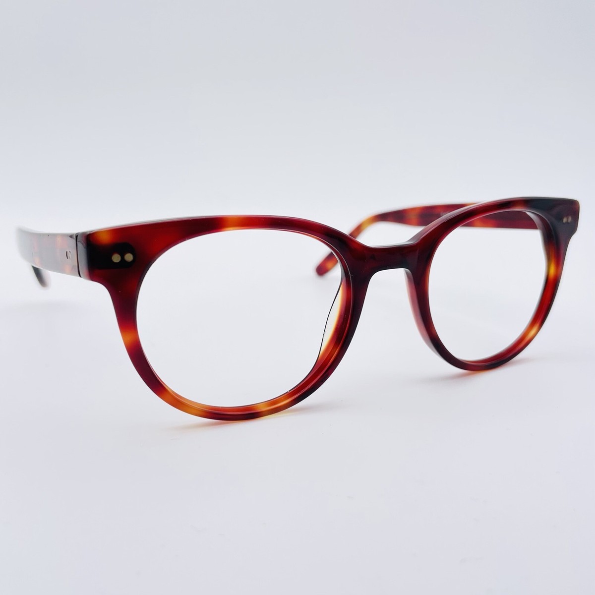 EYE BUY DIRECT eyeglasses REDISH BROWN TOR ROUND glasses frame MOD