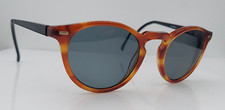 Vintage Cole Haan CH698 Tortoise Round Sunglasses FRAMES ONLY