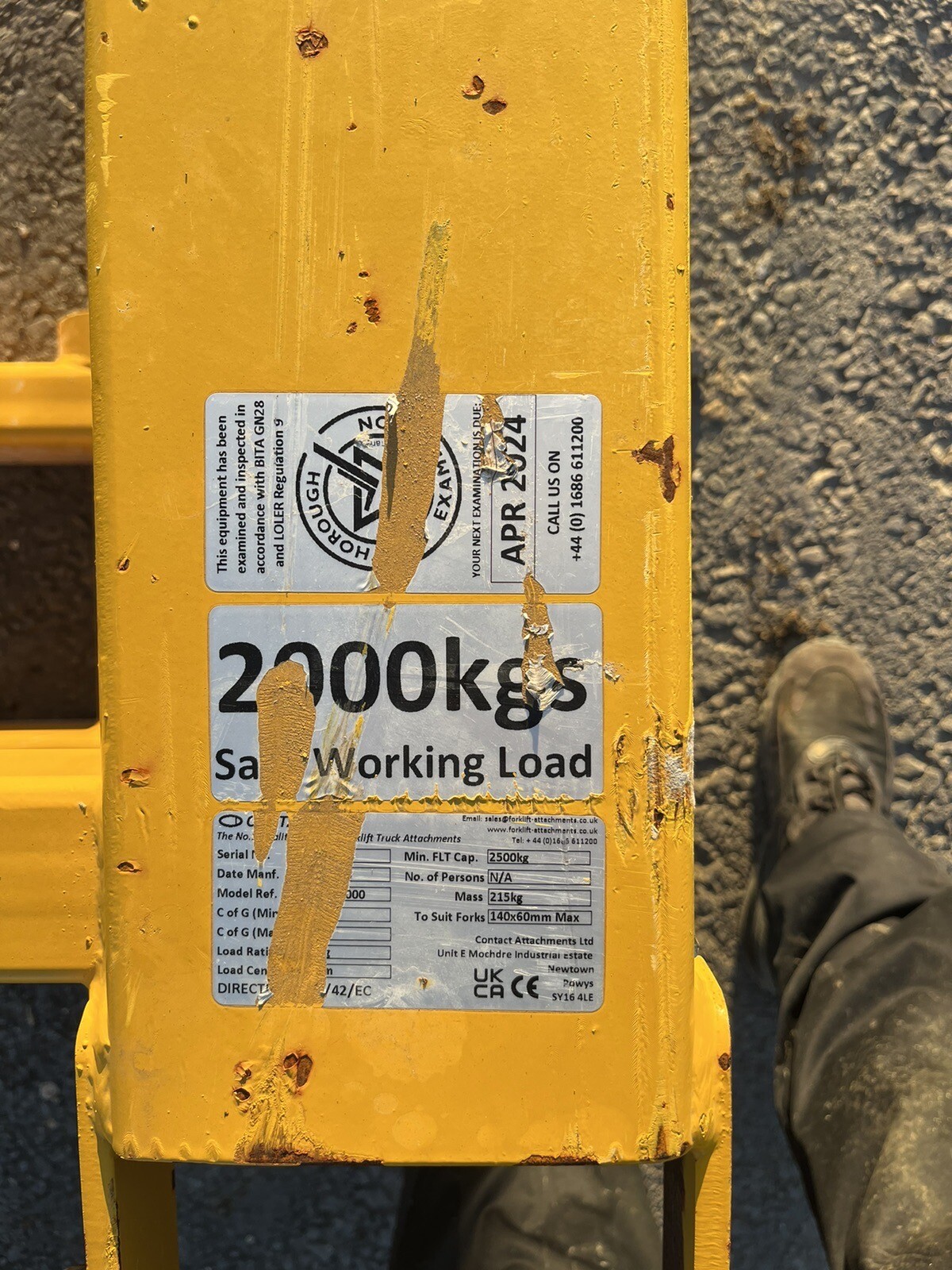 Forklift carpet boom / extension eBay