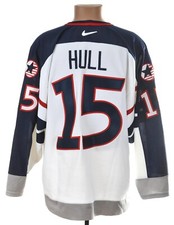 USA NATIONAL TEAM ICE HOCKEY SHIRT JERSEY NIKE SIZE XL 52 ADULT 15 HULL