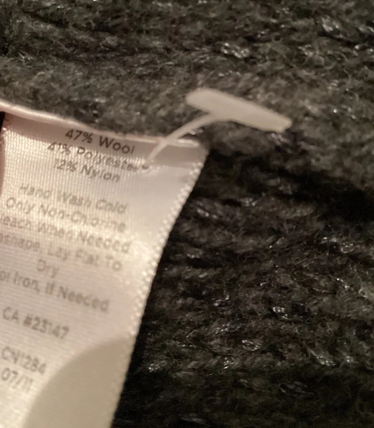 Talbots Oversize Medium Sequins Sparkle Button Sw… - image 8