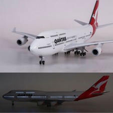 1/150 47cm  B747-400 Airplane w/ LED Light Voice Plane collection Model