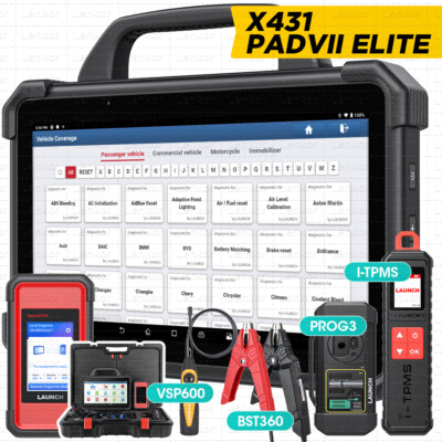 2025 LAUNCH X431 PAD VII ELITE PAD 7 PRO Diagnostic Scan Key Programming Coding