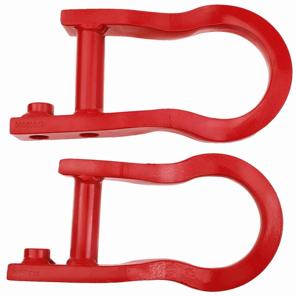 JDMSPEED Pair For 2007-2019 Chevy Silverado GMC Sierra 1500 Red Tow Ho &ndash; JDMSPEED Motor