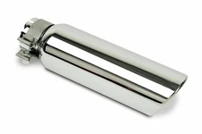 Go Rhino GRT3410 Chrome Stainless Exhaust Tip Inlet: 3" Length: 10" Outlet: 4"