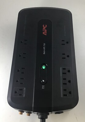 APC Back-UPS 750, BE750G , Battery Backup & Surge Protector, NEW BATTERY!