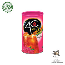 4C 35 QT Raspberry Iced Tea Mix 82.6 oz. Fast Ship