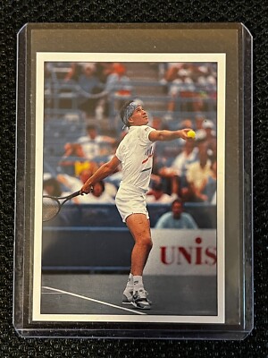 Panini Tennis ATP TOUR 1992 STAR PLAYER JOHN Mc ENROE USA # 173 TOPLOADER