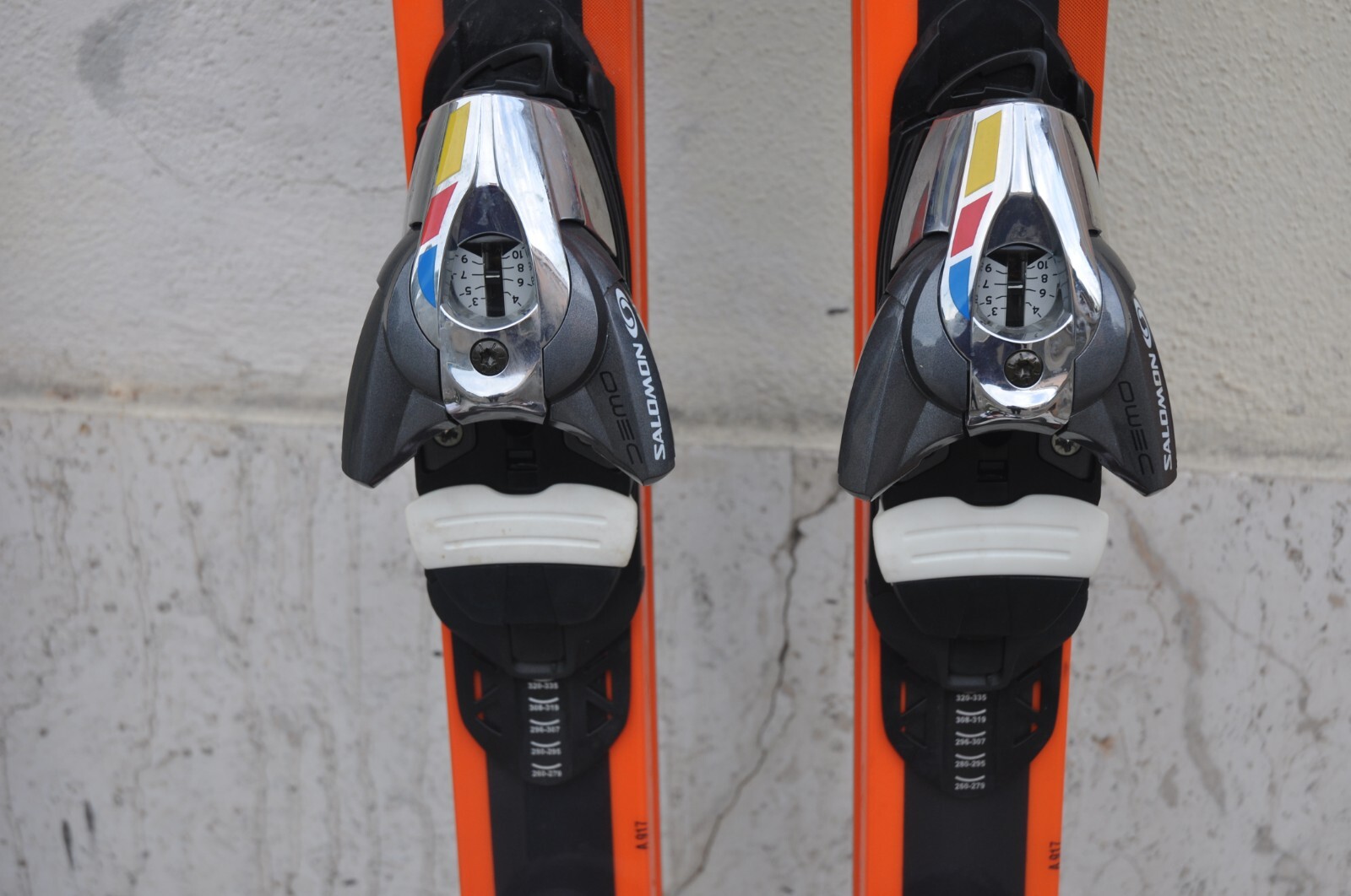 Sci Salomon Usati Una Sola Volta Con Attacchi Salomon. Usati Una Sola Volta.