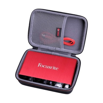 XANAD Hard Case for Focusrite Scarlett Solo/2i2 4rd 3rd Gen Audio Interface