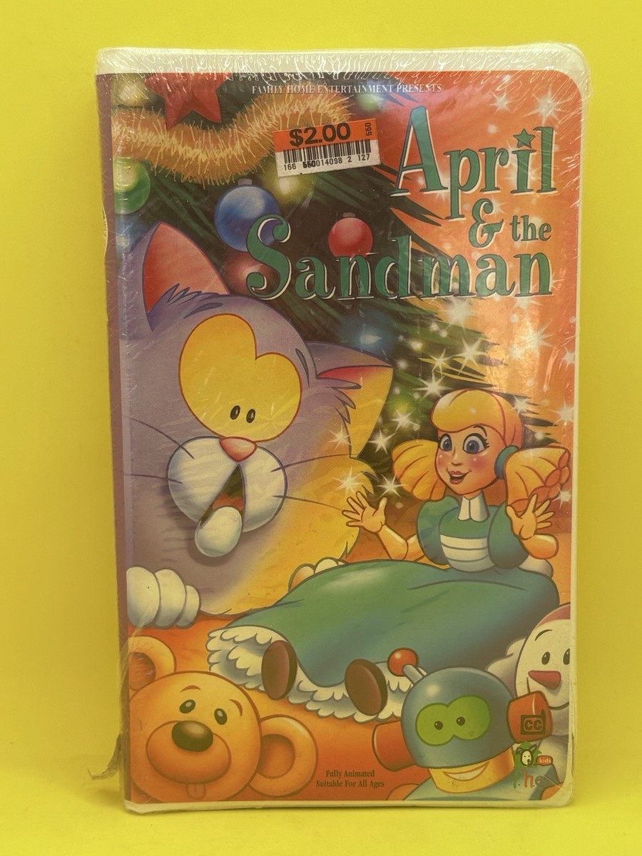 April & the Sandman (VHS, 1998) Family Home Entertainment Kids