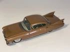 Vintage Tin Friction 1959 Fleetwood Cadillac Hardtop Toy Car by Bandai AS-IS