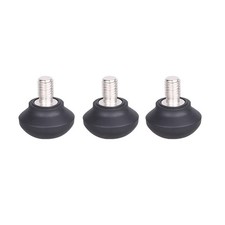 3 PCS Rubber Tripod Feet Anti-Slip 3/8" Tripod Pad for Tripods and Monopods