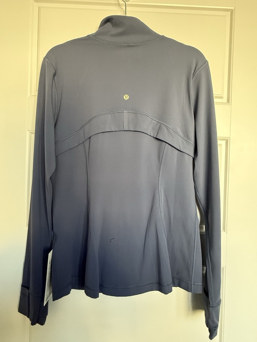 Lululemon Women's Nulu Hooded Define Jacket Size 14 SADE /GOLD NWT