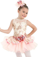 Dance Costume Intermediate Child Ivory Weissman 10798 Ballet Sequin Tutu Dress