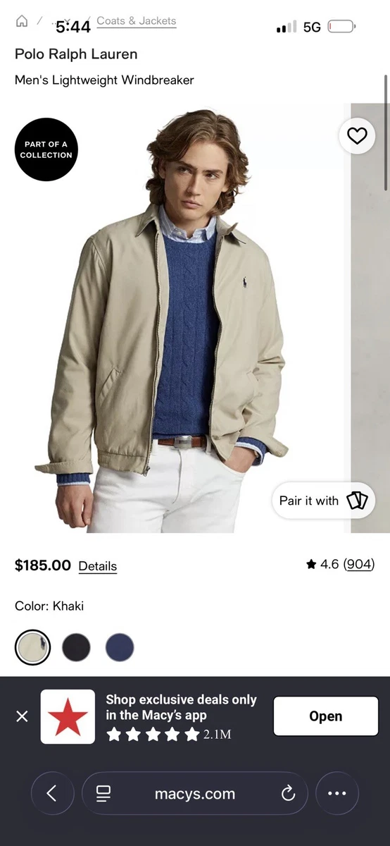 Polo Ralph Lauren Beige Coats, Jackets & Vests for Men for Sale