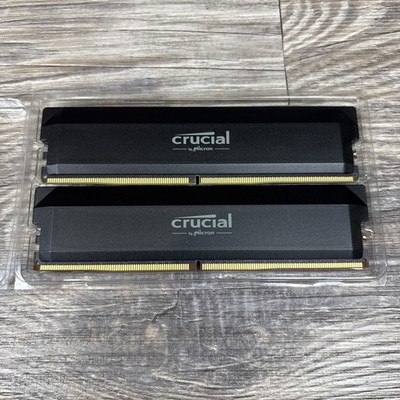 Crucial Pro DDR5 RAM 32GB Kit (2x16GB) 6000MHz CL36 (Intel XMP & AMD EXPO)