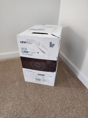 Berk-Tek LANmark-6 Cat 6 Plenum 1000' (orange)
