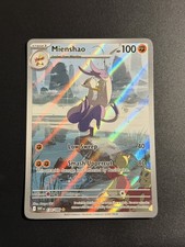 Mienshao Holo Illustration Rare SV: White Flare 134/086 NM on eBay
