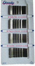 60 Bobby Hair Pins 2" Goody Vintage Full Package 1994 Rust Resistant Ball Tipped