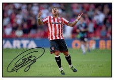 12245. Gustavo Hamer Signed Pictures (A4 Prints) Sheffield United Coventry etc.