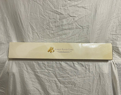 Ashley Black Guru FasciaBlaster Body Massage Roller Stick White/Gold Manual