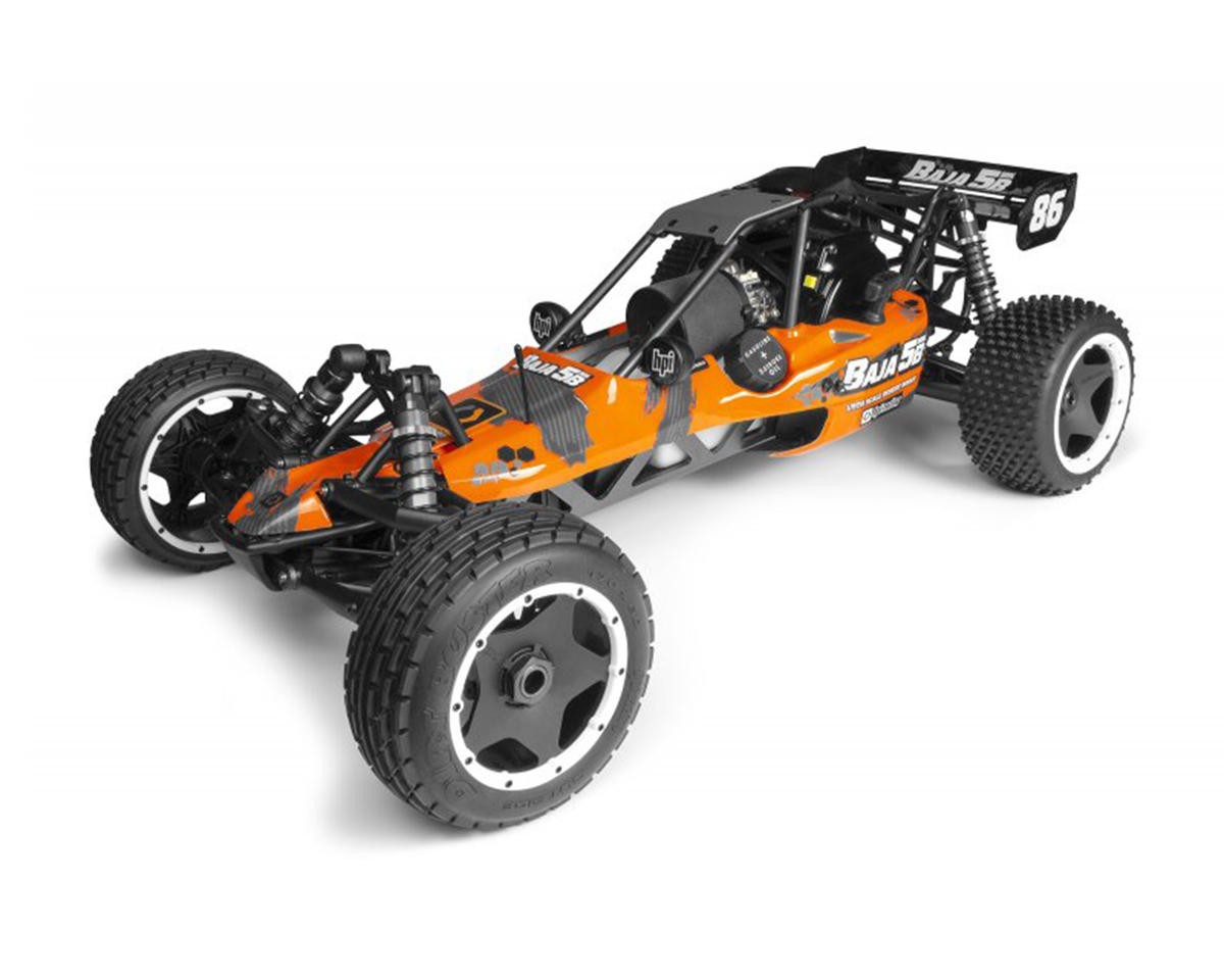 HPI baja 5b 未走行（予備エンジン、予備タイヤ付き 予備パーツ 