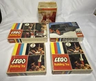 Vintage LEGO Lot Samsonite Era 205 120 Sets + 900 Universal Motor Set w/ Boxes
