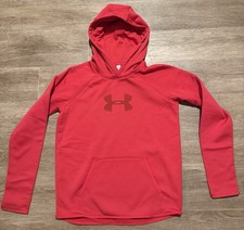Under Armour Cold Gear Women s Hoodie NWOT Red Size Small Logo PERFECT