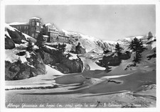 Cartolina - Postcard - S. Caterina - Albergo Ghiaccio dei Forni - sotto la neve