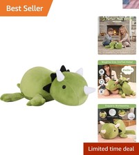 Real Weighted Dinosaur Plush Toy - Perfect Pillow Gift for Kids Adults