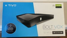 TiVo BOLT VOX 500GB 4K 2160p DVR Cable  Antenna w/ Voice Remote, Black