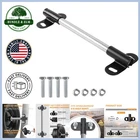 Heavy-Duty Wheelbarrow Axle Bracket Set - 10" x 0.63" Shaft and 2.1" x 3.3" B...