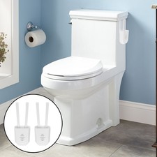 2 Pcs Toilet Cleaning Tablet Holder Hanging Bowl Cleaner Suspension Carrier