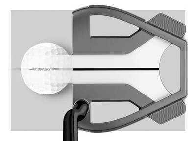 Putter Taylormade Spider TOUR X #3 petit noir incliné 33