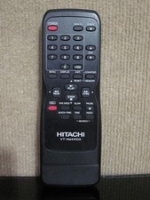 Hitachi VT-RM4410A Original Tested VCR Remote Control For VTMX4410A, VTMX4410AC