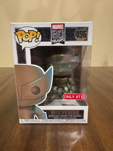 Funko Pop! Vinyl: Marvel - Wolverine (Patina) - Target (T) (Exclusive) #496