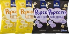 Wise Foods Butter  White Cheddar Air Popped Popcorn Variety 4-Pack