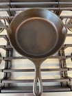 3 Notch Lodge # 6 Skillet Dates from 60's Restored Sits Flat Smooth SHIPS FREE!