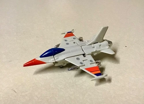 Vintage 1985 GoBots Heat Seeker MR-49 Fighter Jet Bandai