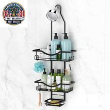 Shower Caddy Hanging Adjustable Shower Caddy, Rustproof Shower Organizer Extende