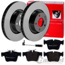 brembo BREMSSCHEIBEN + BEL&Auml;GE HINTEN passend f&uuml;r MERCEDES GLC X253 C253 W253