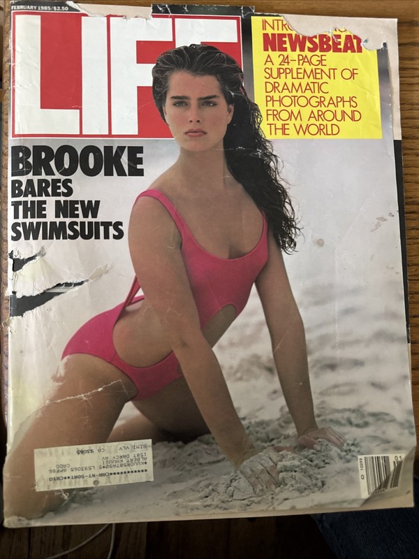 LIFE Magazine February 1985 Brooke Shields Bares The New Swimsuits