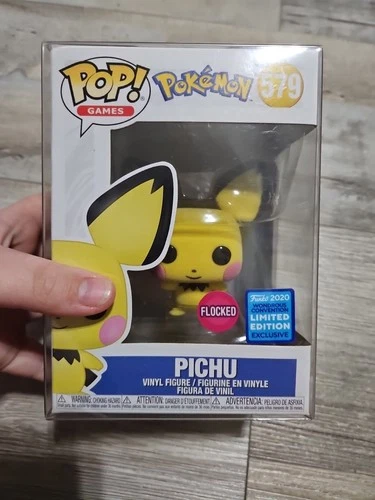 Funko Pop! Vinyl: Pokémon - Pichu (Flocked) - WonderCon FYE (Exclusive) #579