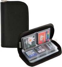 Memory Card Carrying Case - Suitable for Micro SD, Mini SD and 4X CF, Card Holde